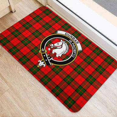 Scottish Dunbar Clan Crest Tartan Door Mat Tartan Plaid 2