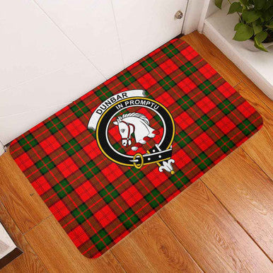 Scottish Dunbar Clan Crest Tartan Door Mat Tartan Plaid 3