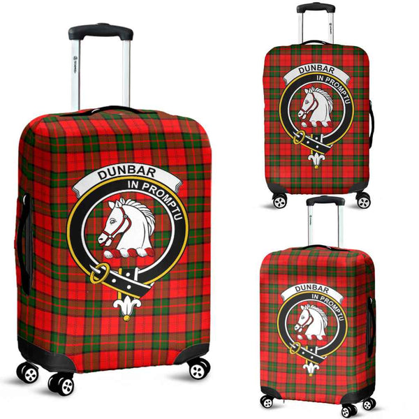 Scottish Dunbar Clan Crest Tartan Luggage Cover Tartan Plaid 1