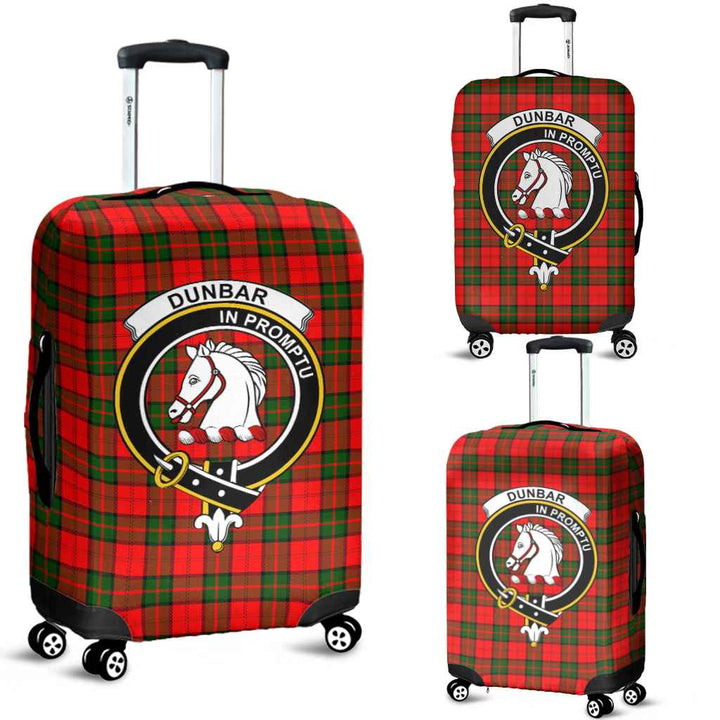 Scottish Dunbar Clan Crest Tartan Luggage Cover Tartan Plaid 1