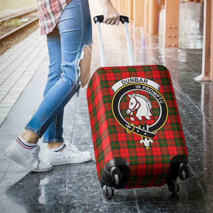 Scottish Dunbar Clan Crest Tartan Luggage Cover Tartan Plaid 3