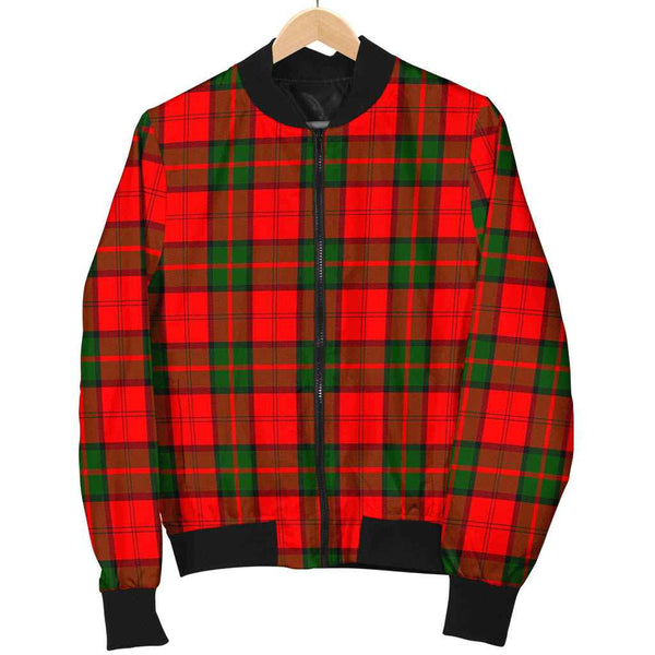Scottish Dunbar Modern Clan Tartan Bomber Jacket Tartan Plaid 1