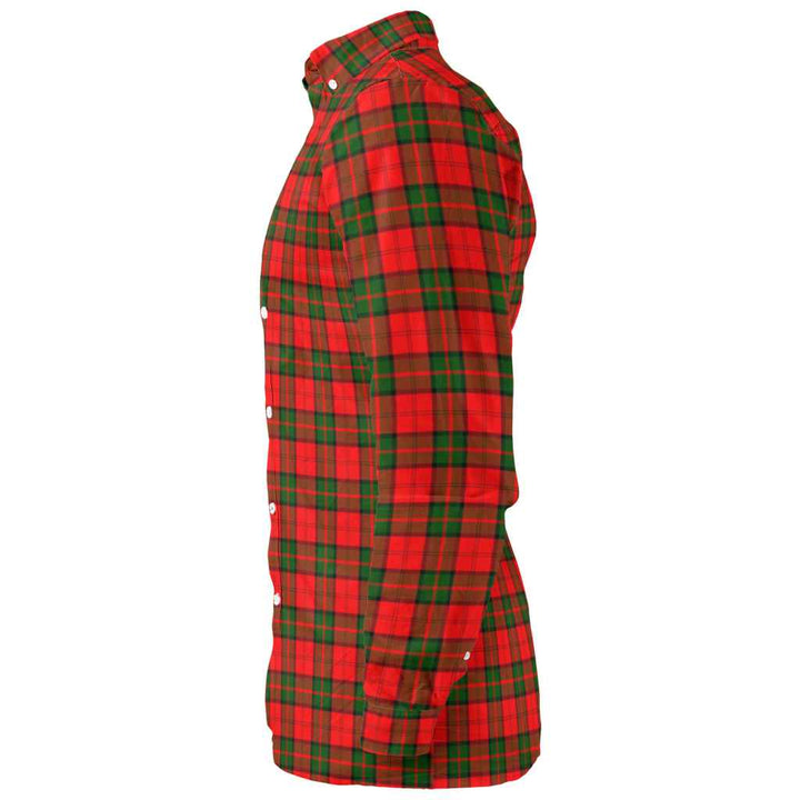 Scottish Dunbar Modern Clan Tartan Long Sleeve Shirt Tartan Plaid