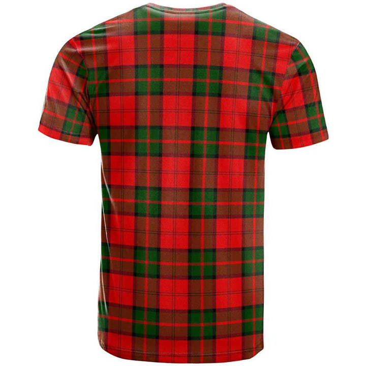 Scottish Dunbar Modern Clan Tartan T-Shirt Back Side Tartan Plaid