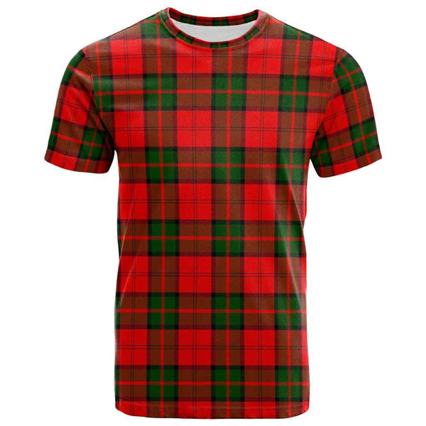 Scottish Dunbar Modern Clan Tartan T-Shirt Front Side Tartan Plaid
