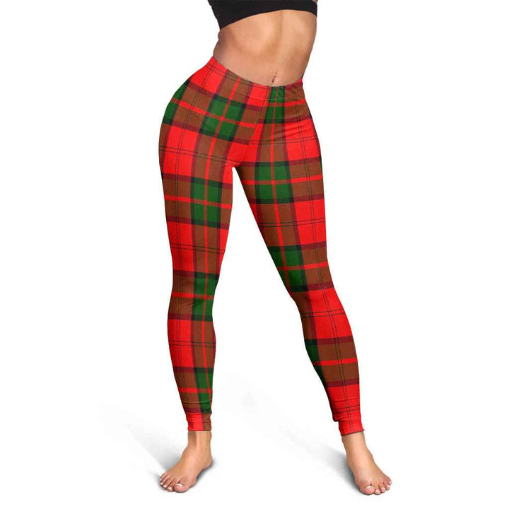 Scottish Dunbar Modern Clan Tartan Women Leggings Tartan Plaid 3