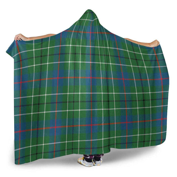 Scottish Duncan Ancient Clan Tartan Hooded Blanket Tartan Plaid 2