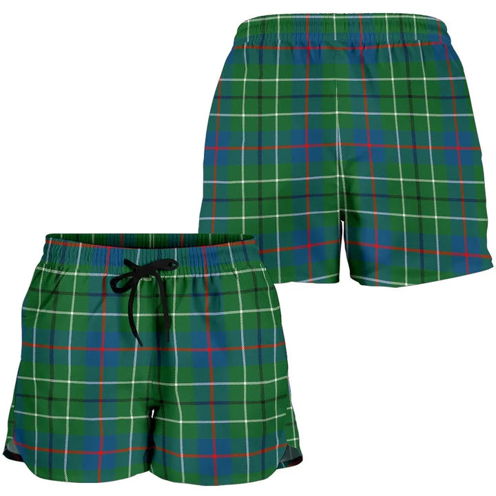 Scottish Duncan Ancient Clan Tartan Women Shorts