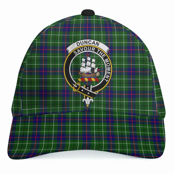 Scottish Duncan Clan Crest Tartan Cap Tartan Plaid 1