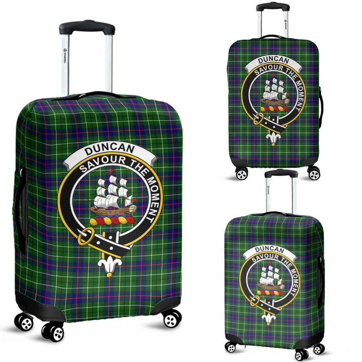 Scottish Duncan Clan Crest Tartan Luggage Cover Tartan Plaid 1