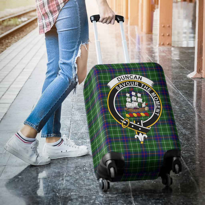 Scottish Duncan Clan Crest Tartan Luggage Cover Tartan Plaid 3