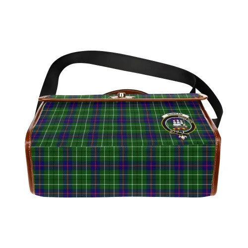 Scottish Duncan Clan Crest Tartan Waterproof Canvas Bag Tartan Plaid 5