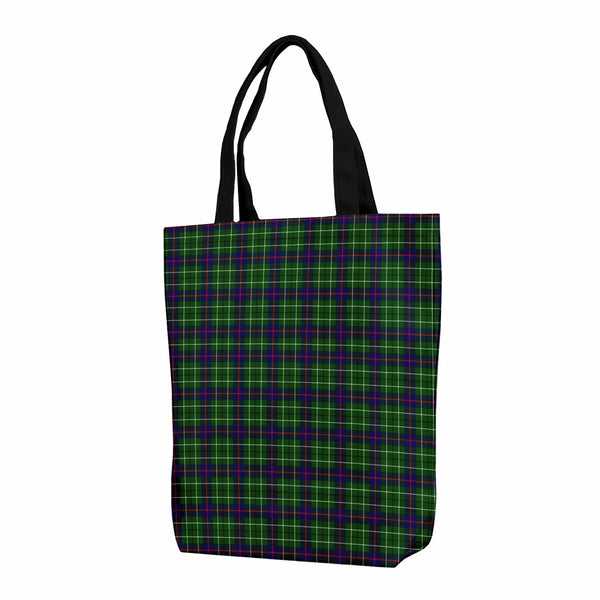 Scottish Duncan Modern Clan Tartan Canvas Bag With Shoulder Strap Tartan Plaid 1