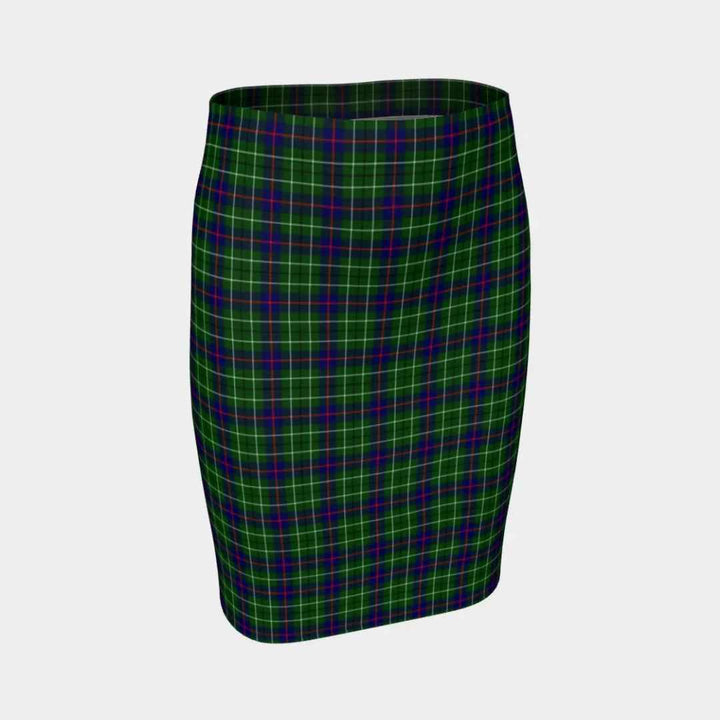 Scottish Duncan Modern Clan Tartan Fitted Skirt Tartan Plaid 1