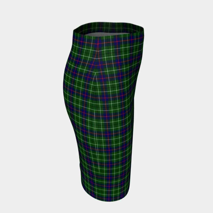 Scottish Duncan Modern Clan Tartan Fitted Skirt Tartan Plaid 3