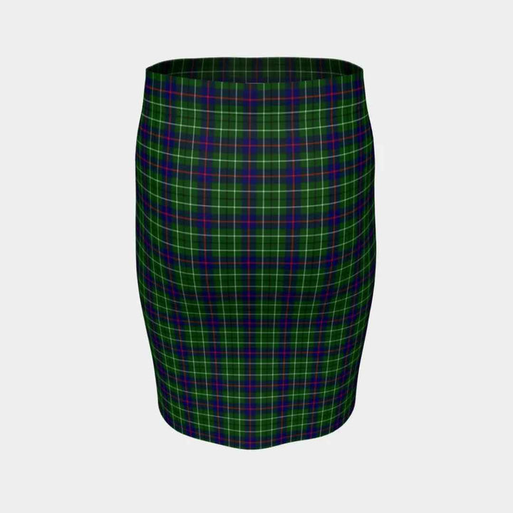Scottish Duncan Modern Clan Tartan Fitted Skirt Tartan Plaid 4