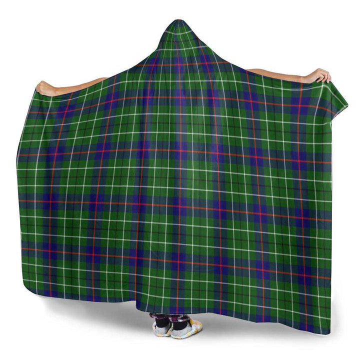 Scottish Duncan Modern Clan Tartan Hooded Blanket Tartan Plaid 3