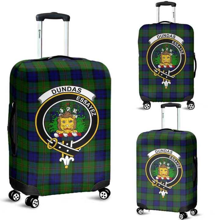Scottish Dundas Clan Crest Tartan Luggage Cover Tartan Plaid 1