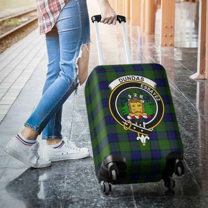 Scottish Dundas Clan Crest Tartan Luggage Cover Tartan Plaid 3
