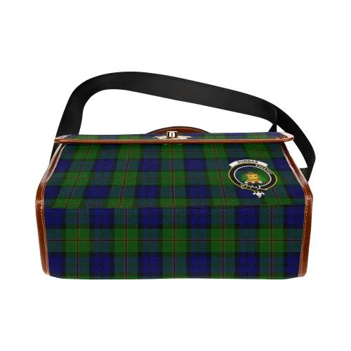 Scottish Dundas Clan Crest Tartan Waterproof Canvas Bag Tartan Plaid 5