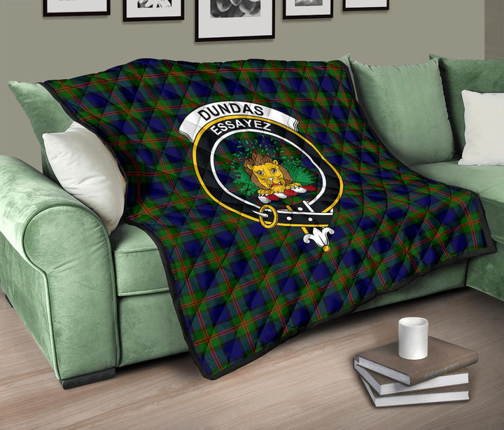 Scottish Dundas Modern 02 Clan Crest Tartan Quilt Tartan Plaid 10