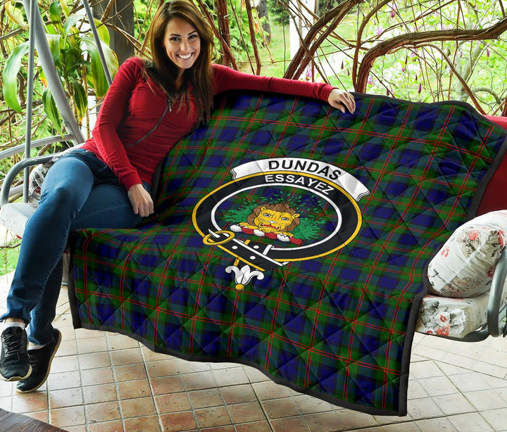 Scottish Dundas Modern 02 Clan Crest Tartan Quilt Tartan Plaid 5