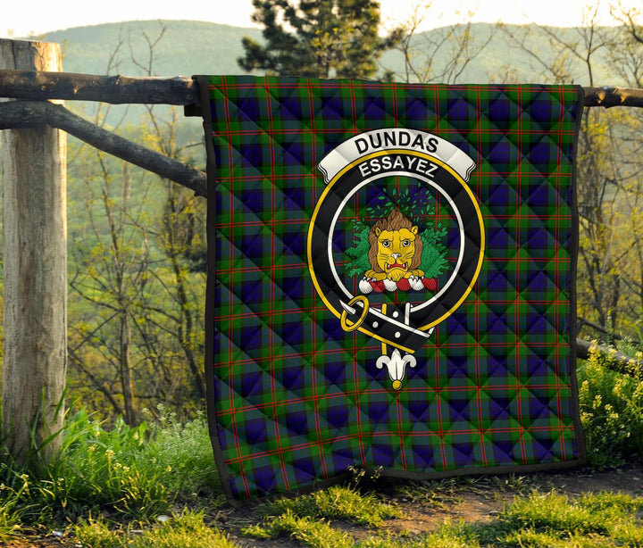 Scottish Dundas Modern 02 Clan Crest Tartan Quilt Tartan Plaid 6