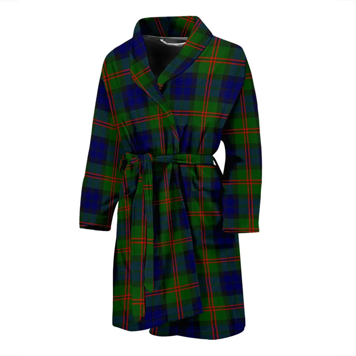 Scottish Dundas Modern 02 Clan Tartan Bathrobe 1