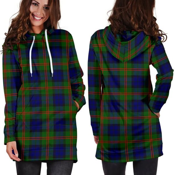 Scottish Dundas Modern 02 Clan Tartan Hoodie Dress