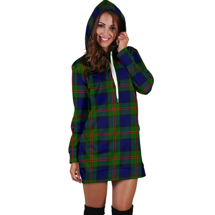 Scottish Dundas Modern 02 Clan Tartan Hoodie Dress