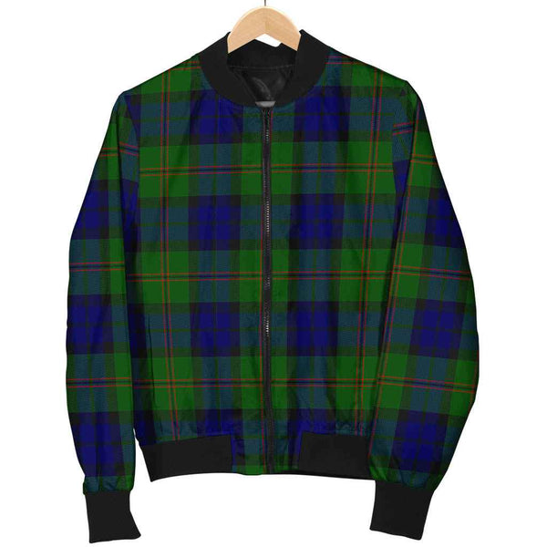 Scottish Dundas Modern Clan Tartan Bomber Jacket Tartan Plaid 1