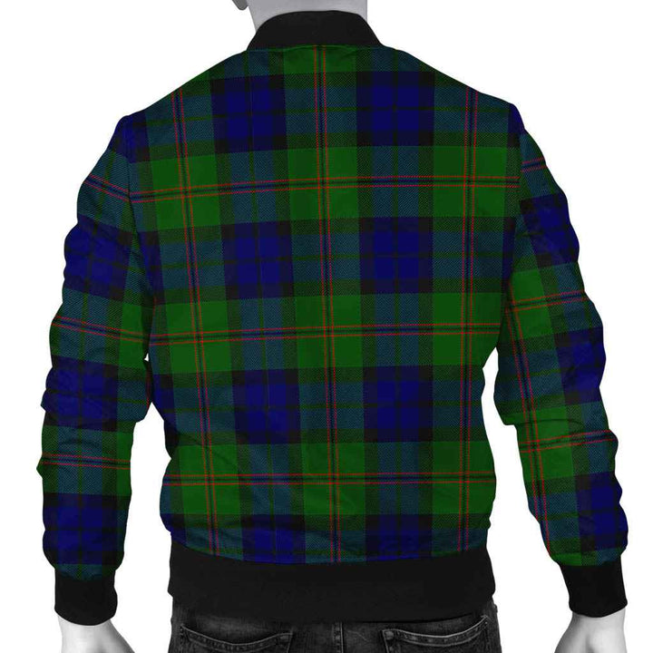 Scottish Dundas Modern Clan Tartan Bomber Jacket Tartan Plaid 3