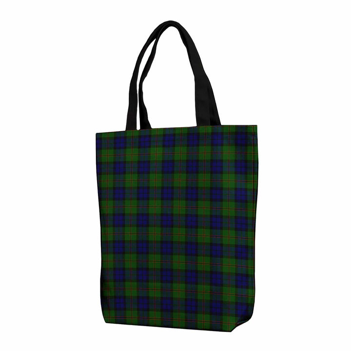 Scottish Dundas Modern Clan Tartan Canvas Bag With Shoulder Strap Tartan Plaid 1