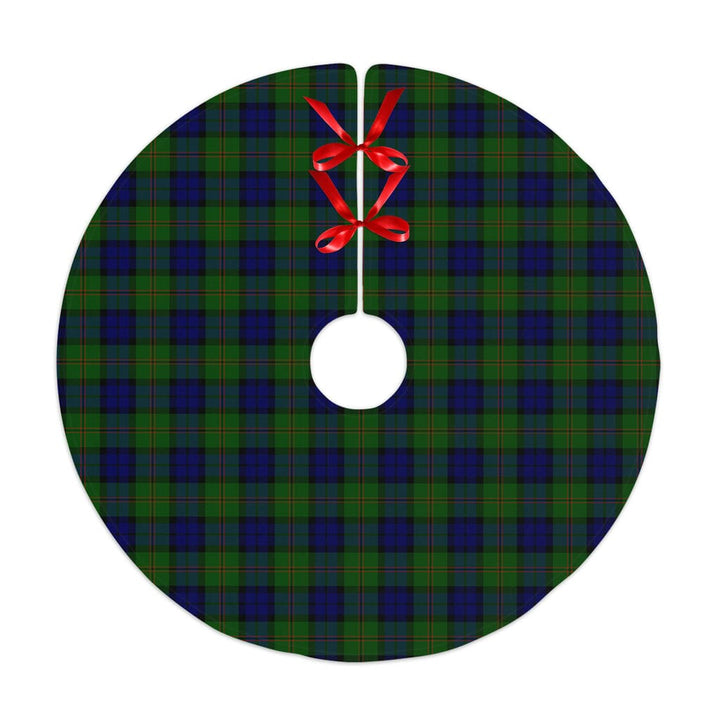 Scottish Dundas Modern Clan Tartan Christmas Tree Skirt No Tassels 1 Tartan Plaid