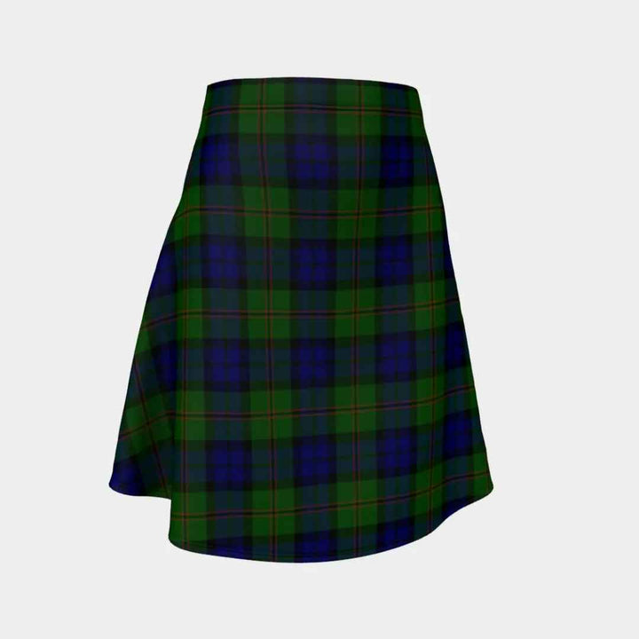 Scottish Dundas Modern Clan Tartan Flare Skirt Tartan Plaid 1