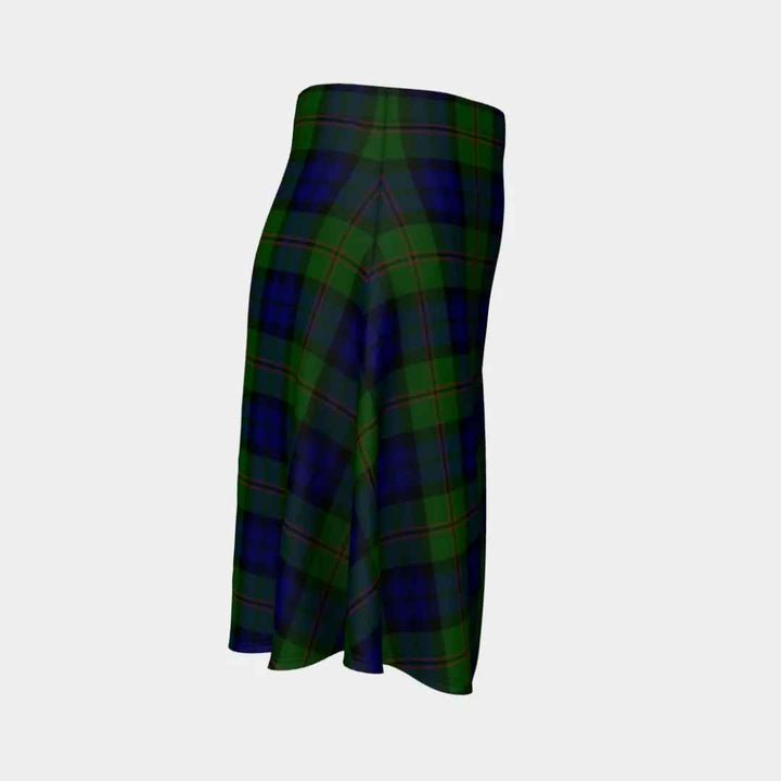 Scottish Dundas Modern Clan Tartan Flare Skirt Tartan Plaid 3