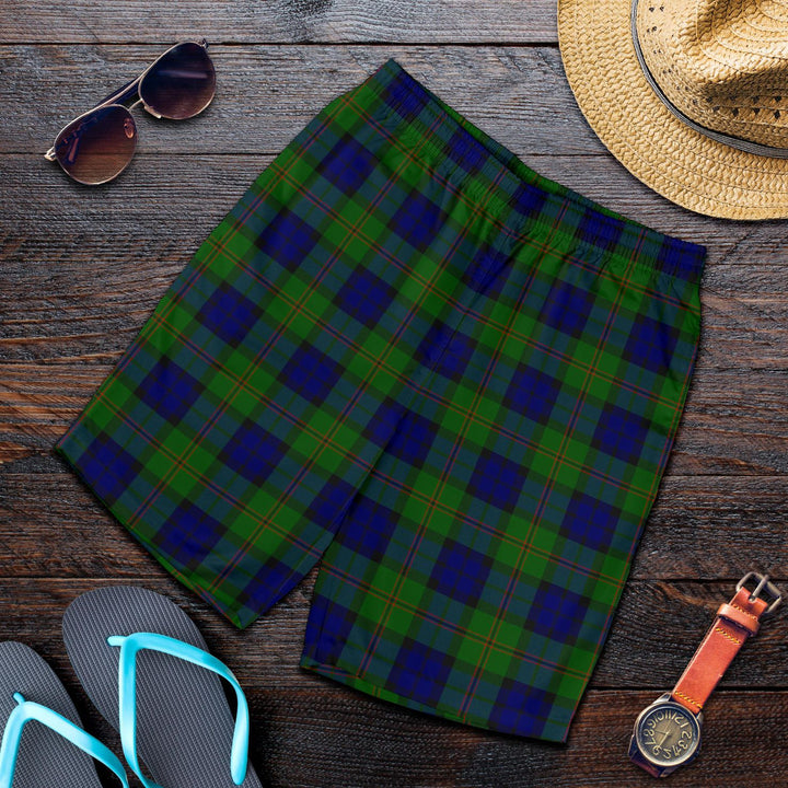 Scottish Dundas Modern Clan Tartan Men's Shorts