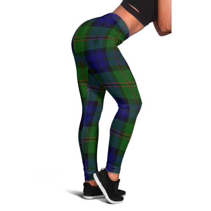Scottish Dundas Modern Clan Tartan Women Leggings Tartan Plaid 1