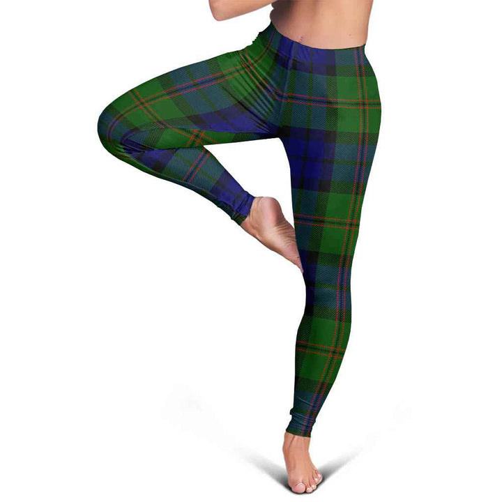 Scottish Dundas Modern Clan Tartan Women Leggings Tartan Plaid 5