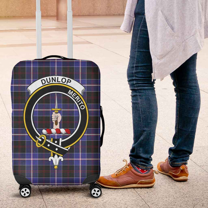 Scottish Dunlop Clan Crest Tartan Luggage Cover Tartan Plaid 4