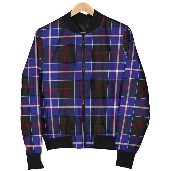 Scottish Dunlop Modern Clan Tartan Bomber Jacket Tartan Plaid 1