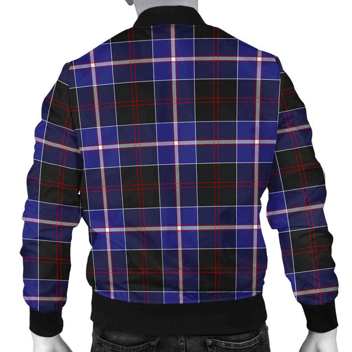 Scottish Dunlop Modern Clan Tartan Bomber Jacket Tartan Plaid 3