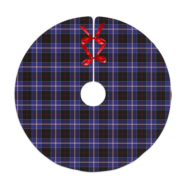 Scottish Dunlop Modern Clan Tartan Christmas Tree Skirt No Tassels 1 Tartan Plaid
