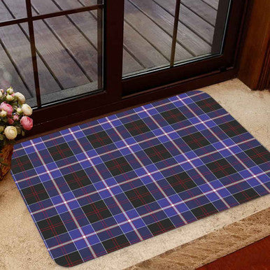 Scottish Dunlop Modern Clan Tartan Door Mat Tartan Plaid 1