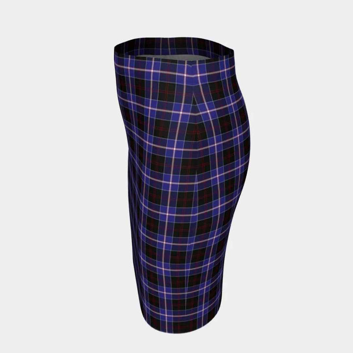 Scottish Dunlop Modern Clan Tartan Fitted Skirt Tartan Plaid 2