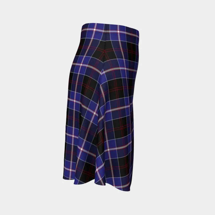 Scottish Dunlop Modern Clan Tartan Flare Skirt Tartan Plaid 3