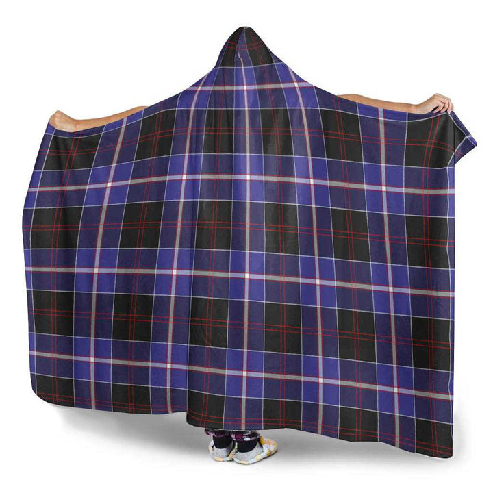 Scottish Dunlop Modern Clan Tartan Hooded Blanket Tartan Plaid 3