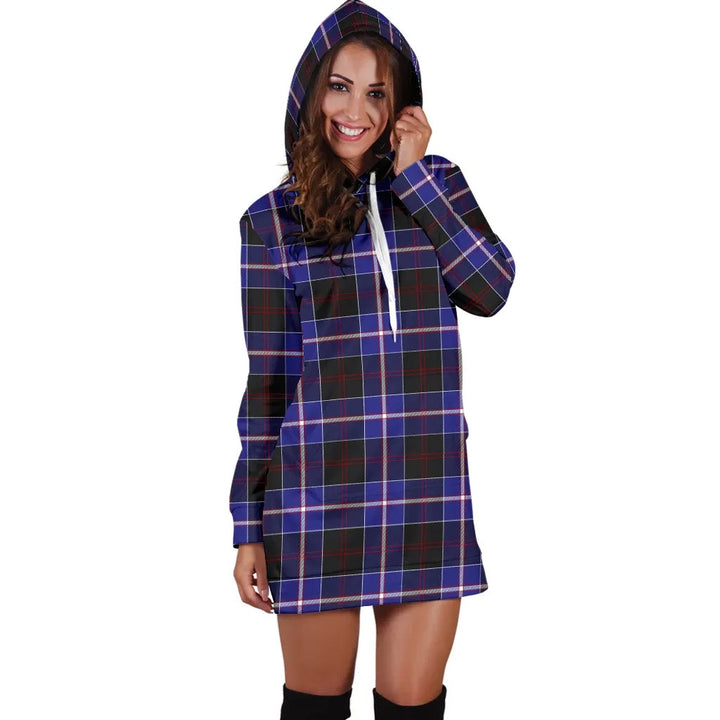 Scottish Dunlop Modern Clan Tartan Hoodie Dress