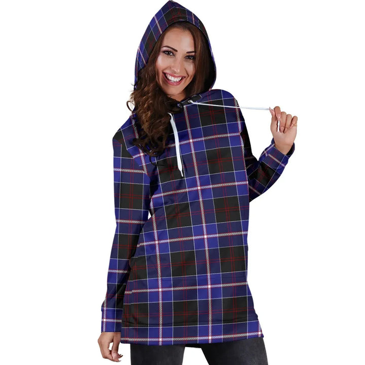 Scottish Dunlop Modern Clan Tartan Hoodie Dress