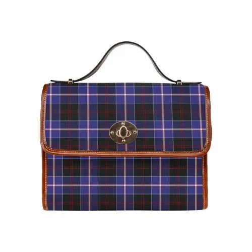 Scottish Dunlop Modern Clan Tartan Waterproof Canvas Bag Tartan Plaid 1